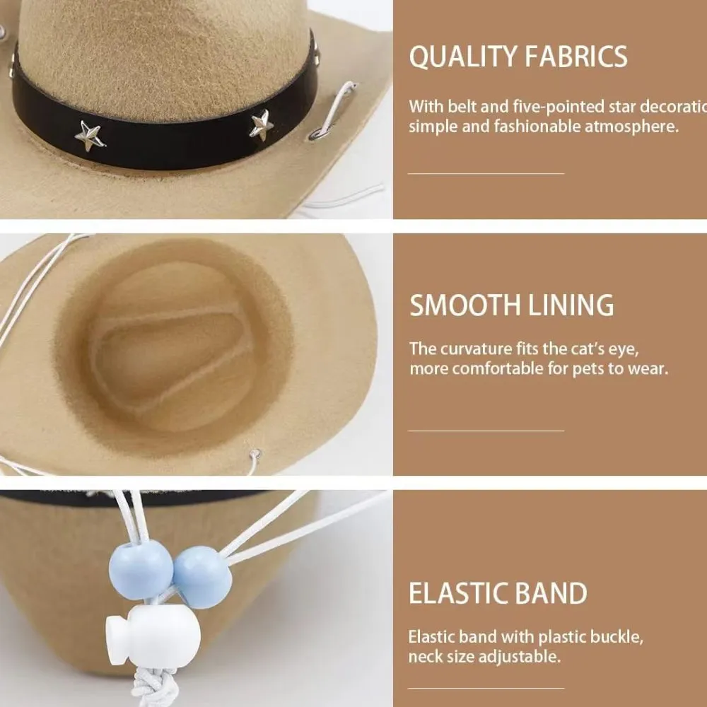 Pet Cowboy Hat