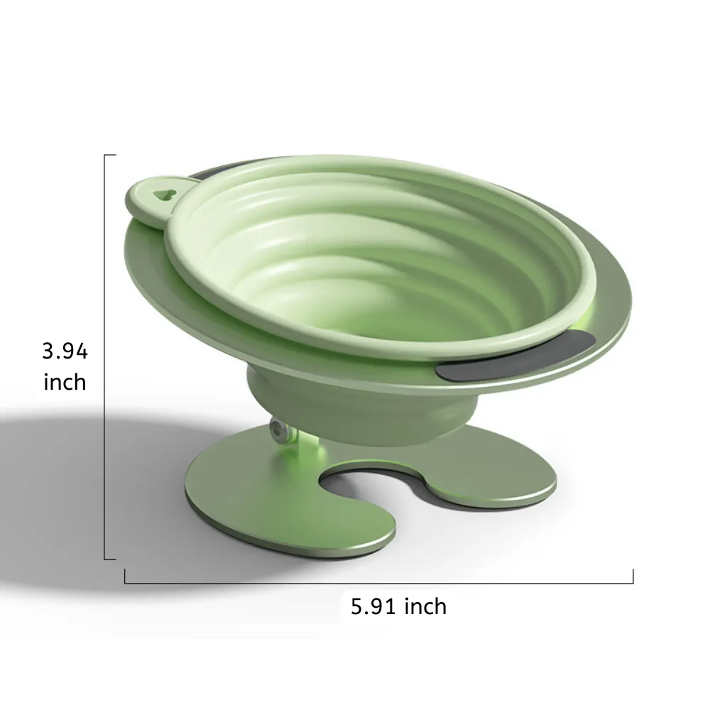 Green Dog Silicone Bowl Green Dog Silicone Bowls