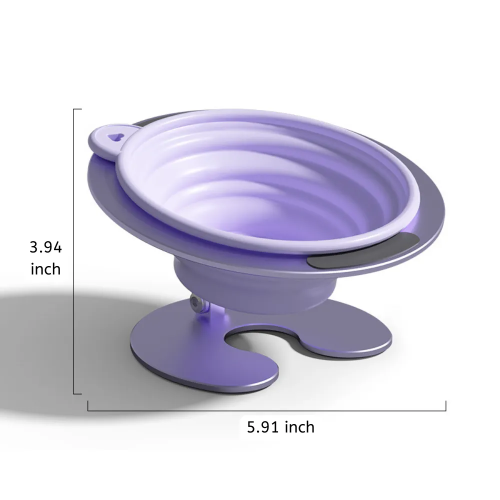 Purple Dog Silicone Bowl Purple Dog Silicone Bowls