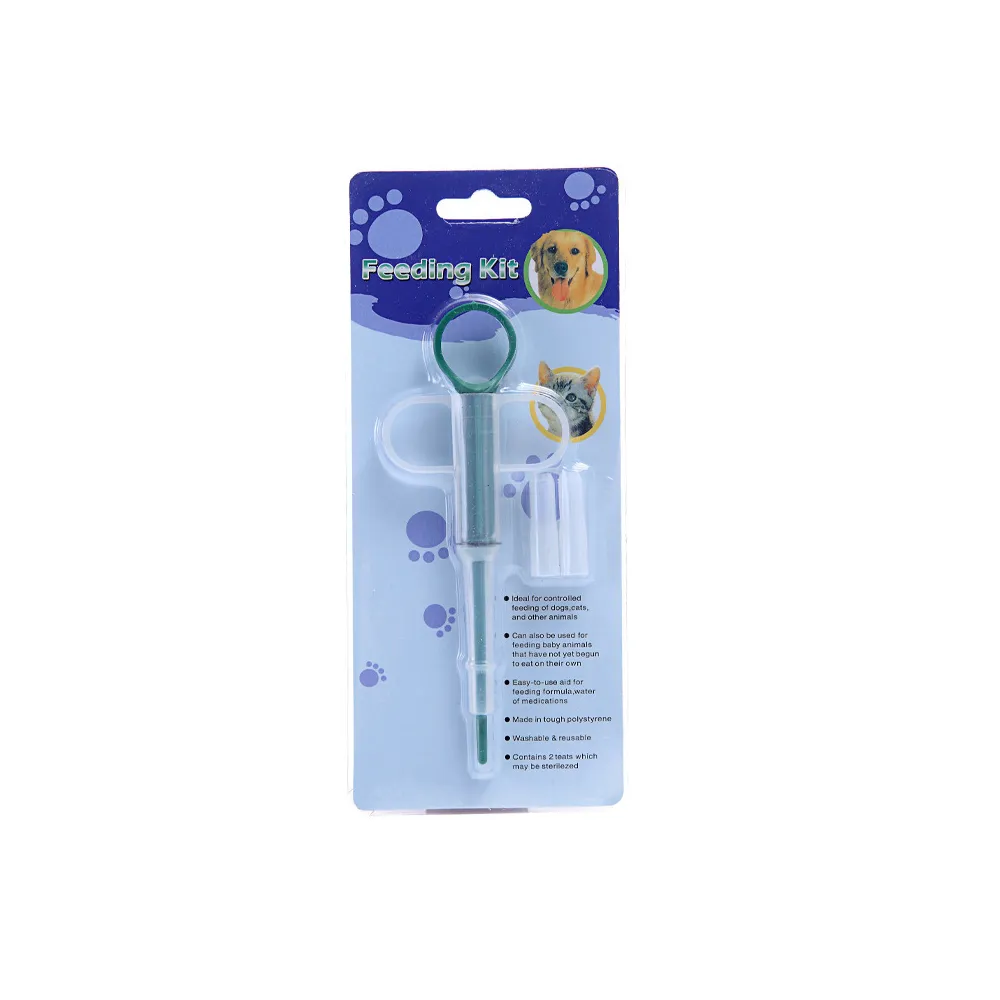 Green Pet Pill Shooter