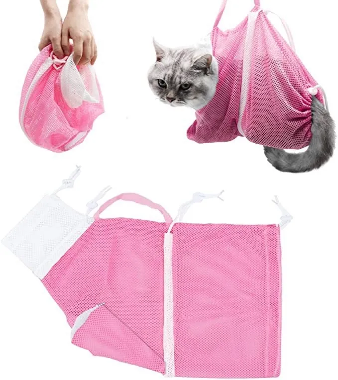 Anti-bite Multi-functional Adjustable Cat Bath Bag