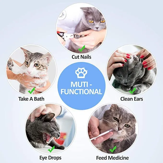 Anti-bite Multi-functional Adjustable Cat Bath Bag