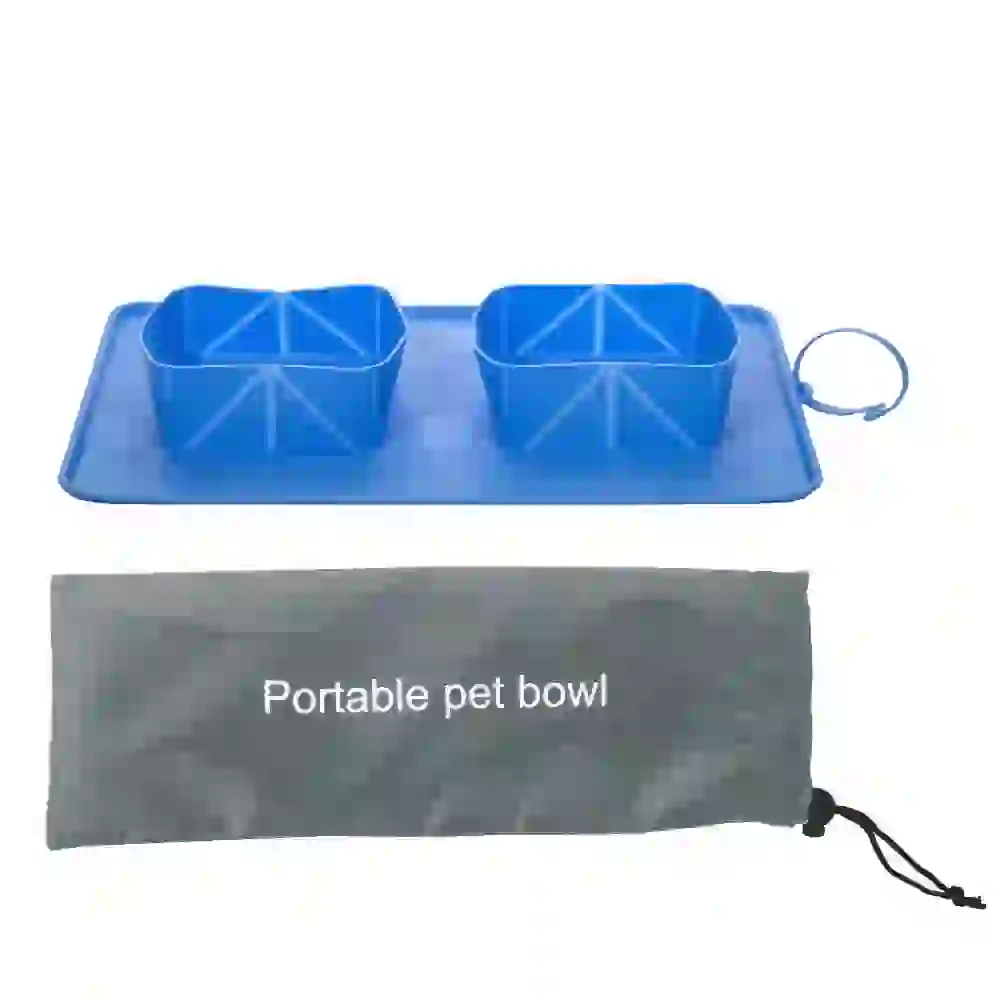 collapsible dog bowl (2) Space-saving design that’s perfect for pet owners with limited storage space.