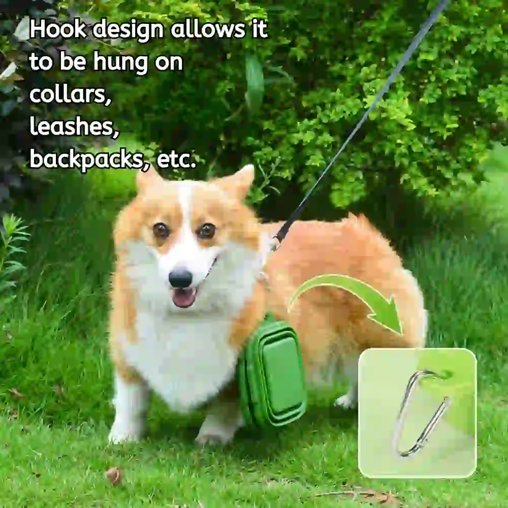 Dual-bowl design for easy pet feeding, suitable for food and water.