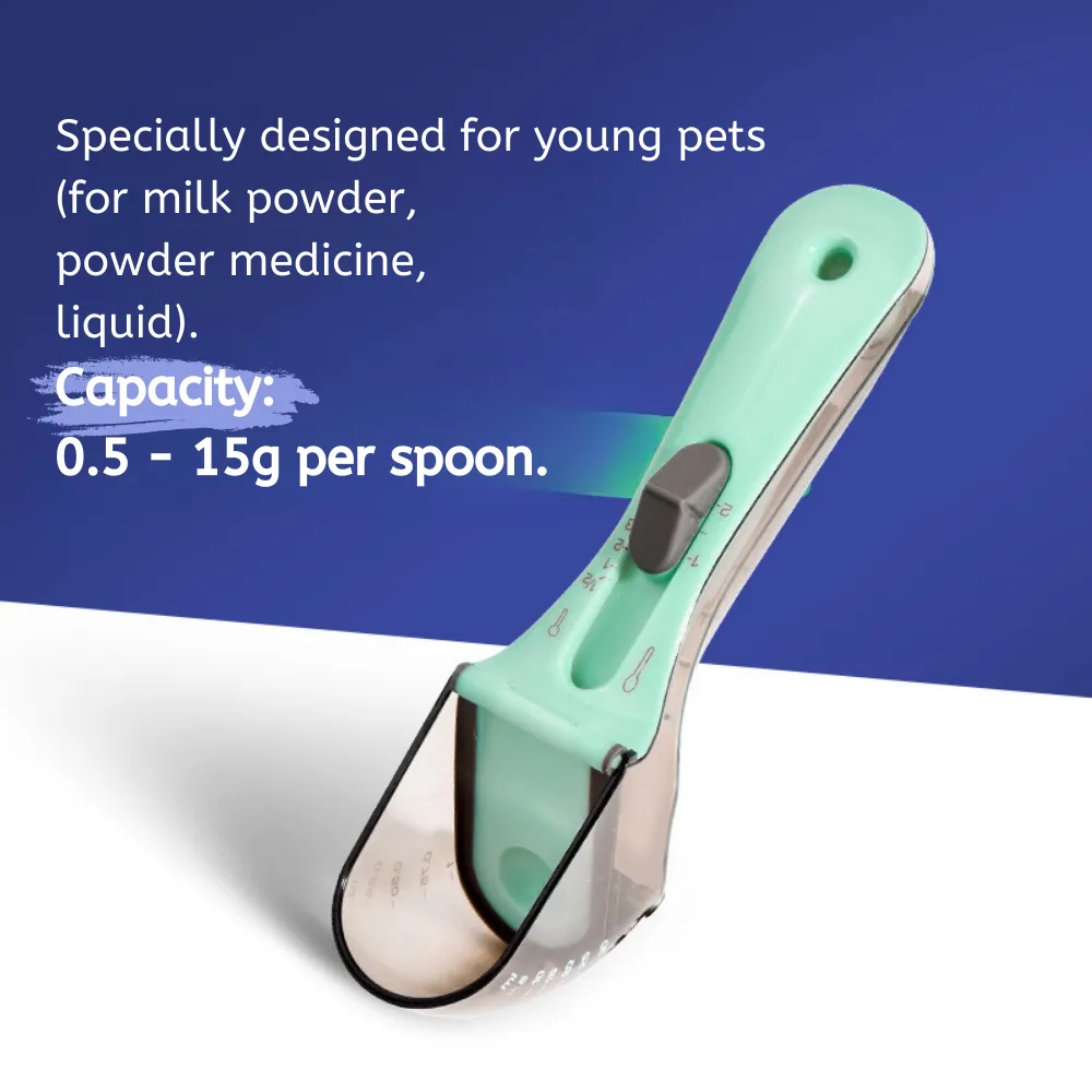 Ergonomic design with a comfortable handle for easy scooping.