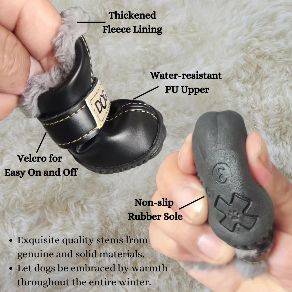 Comfortable boots for cold weather dog walks