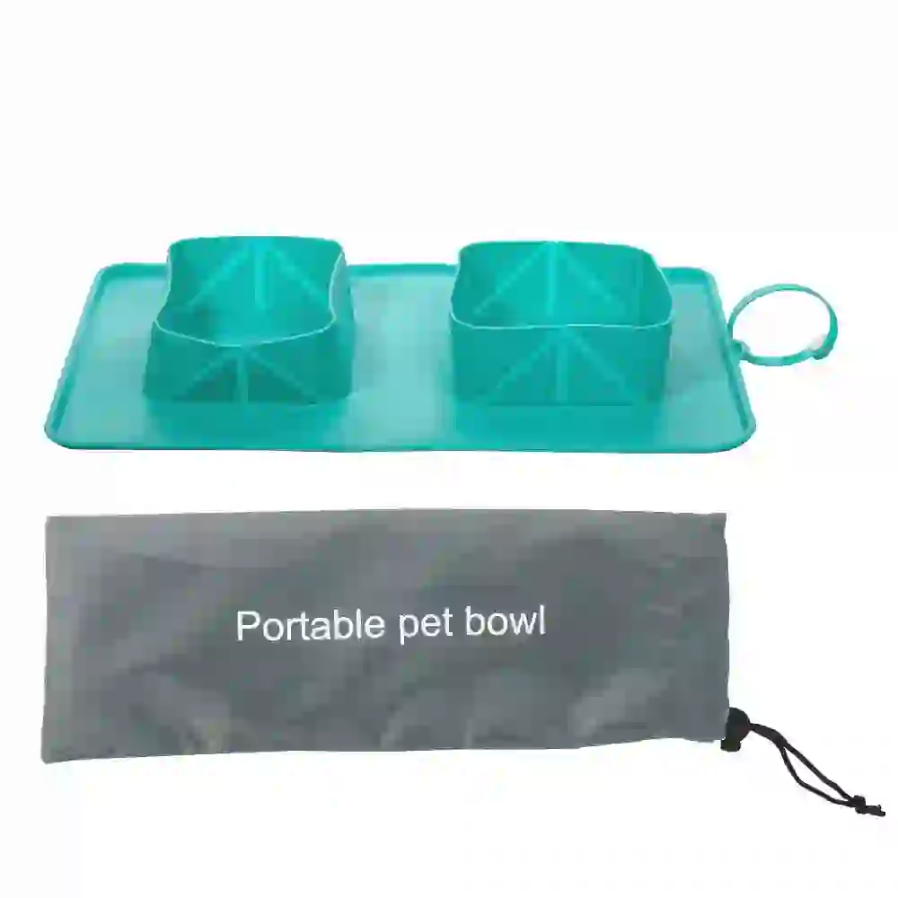 collapsible dog bowl (4) Space-saving design that’s perfect for pet owners with limited storage space.