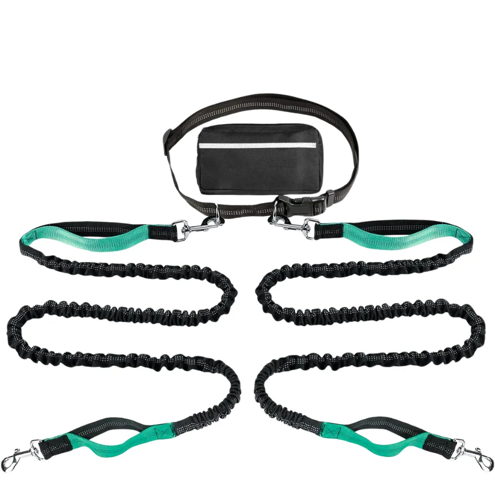 Outdoor Sports Reflective Dog Leash with Bag