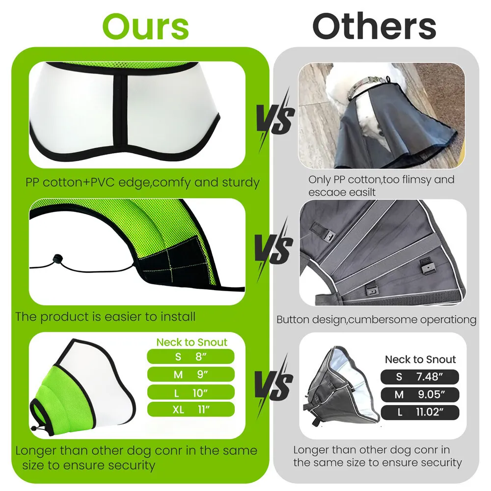 Dog Cat Pet Cone Collar