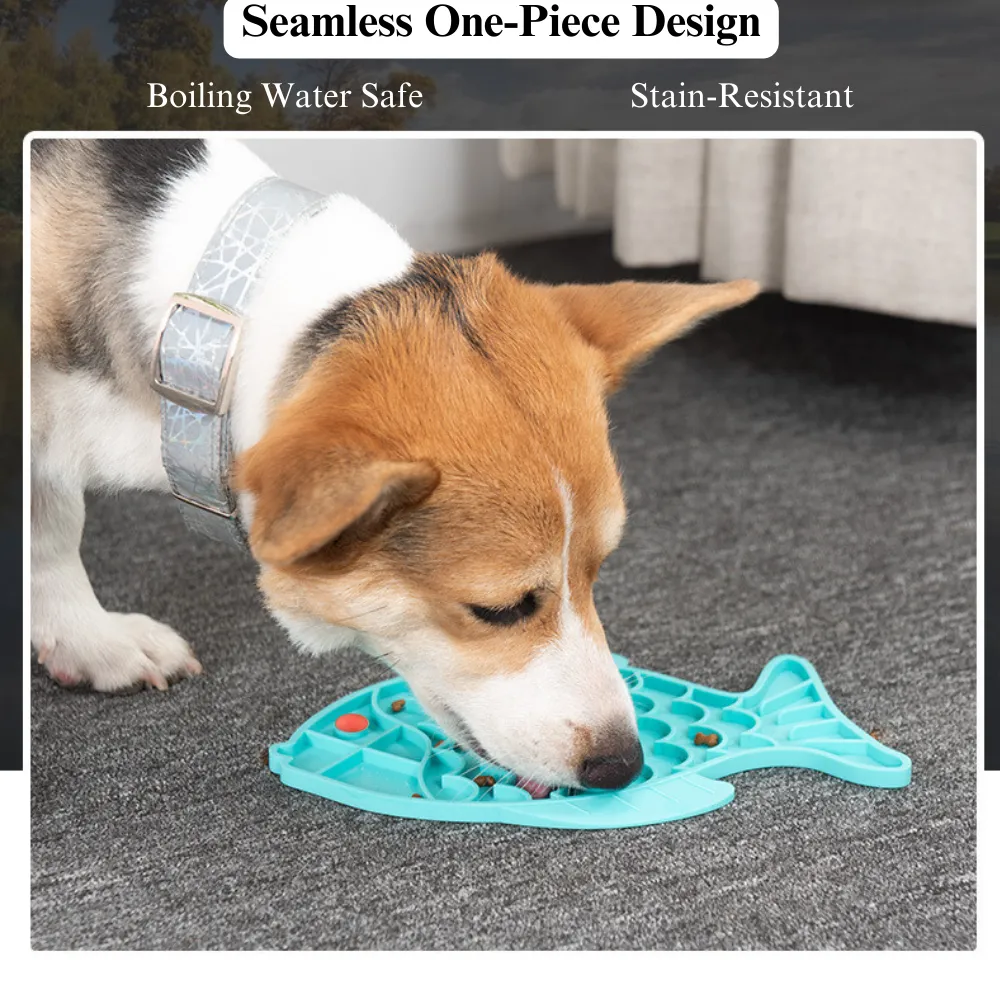 Safe and odorless pet slow feeder.