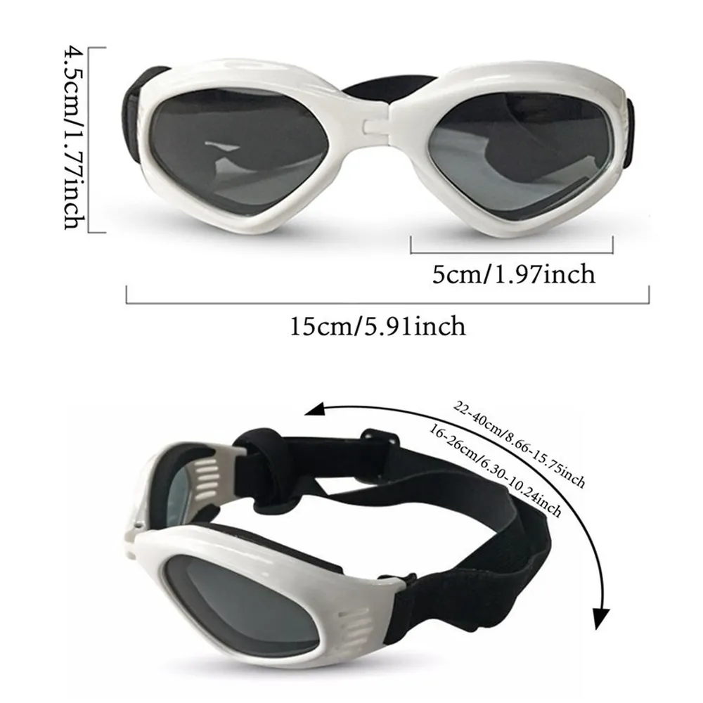 Fashionable pet sunglasses for Teddy and Poodle.