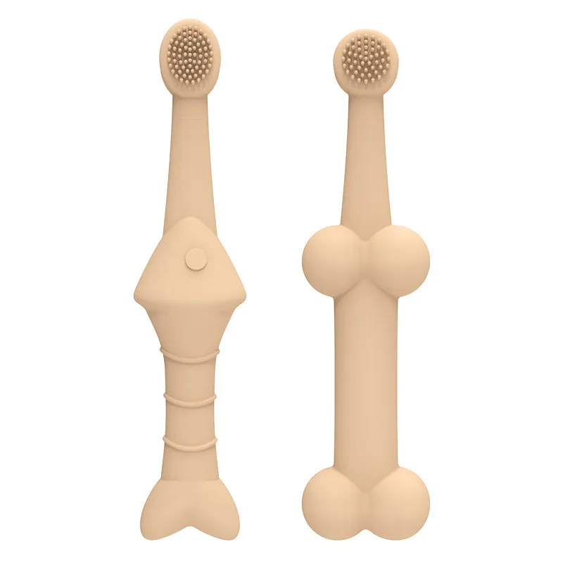 Pet toothbrush for tartar prevention