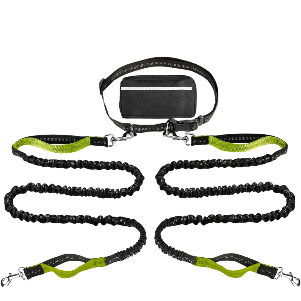 Outdoor Sports Reflective Dog Leash with Bag