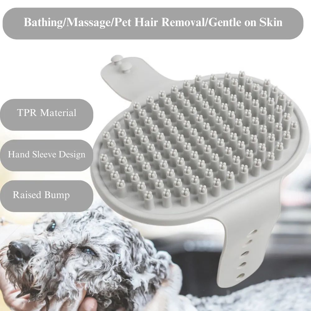 dog hair brush (1) Effective deshedding tool for pets, removes loose fur and floating hair.