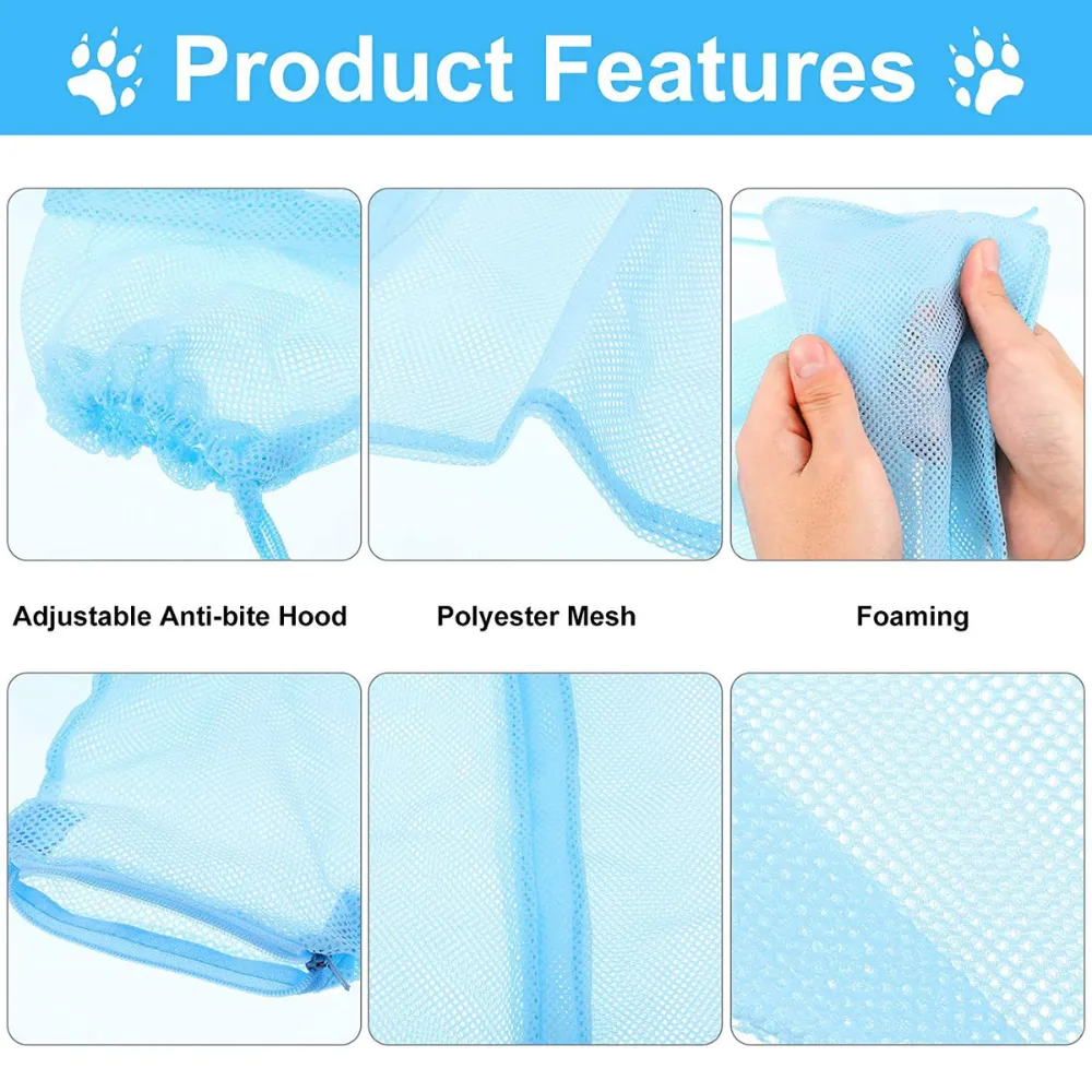 Cat muzzle for grooming Cat muzzle for grooming usage