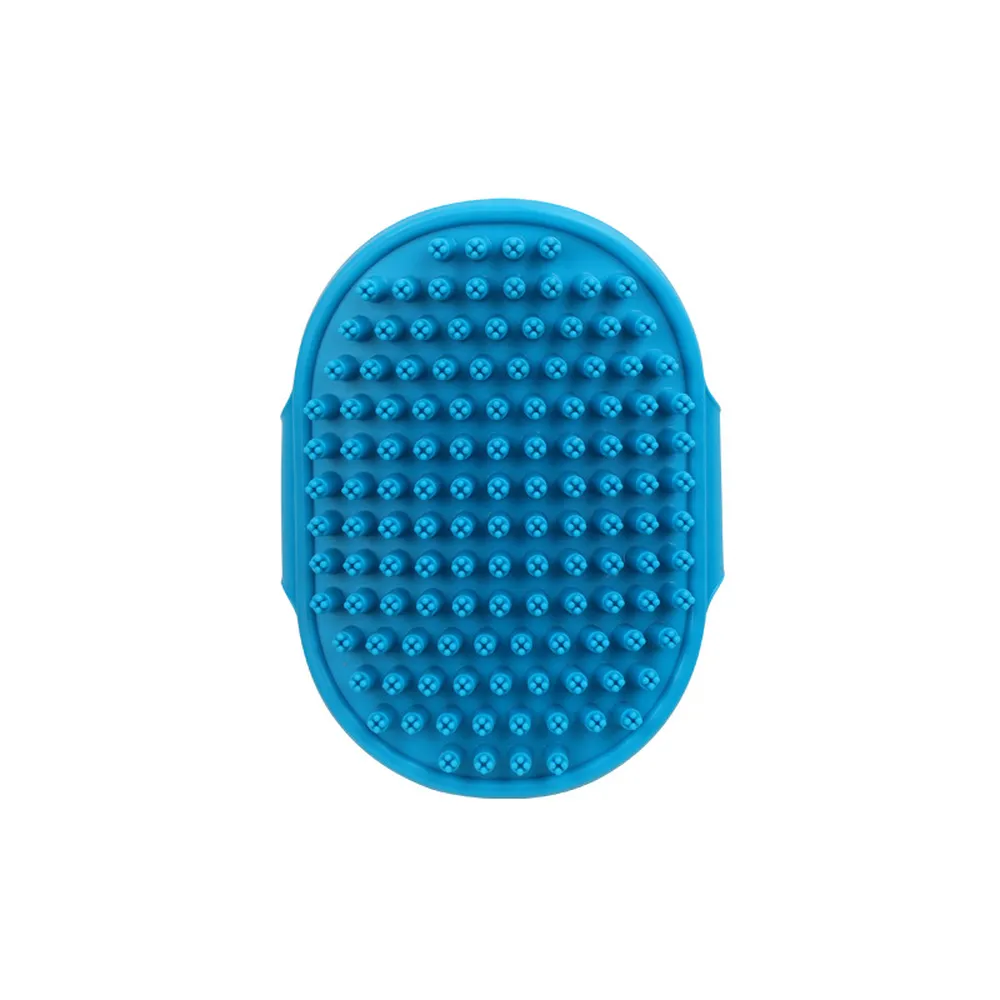 dog bath brush (1) Pet bath brush for dogs and cats, perfect for grooming and bathing.