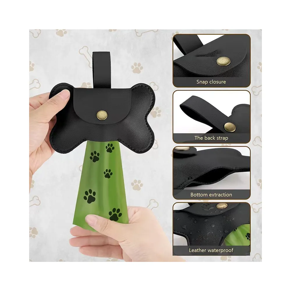 black dog bag dispenser