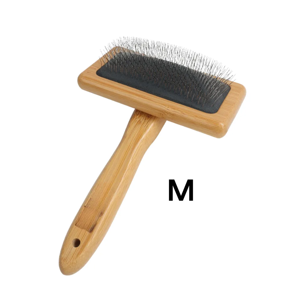 Wooden Fine-toothed Pet Needle Comb