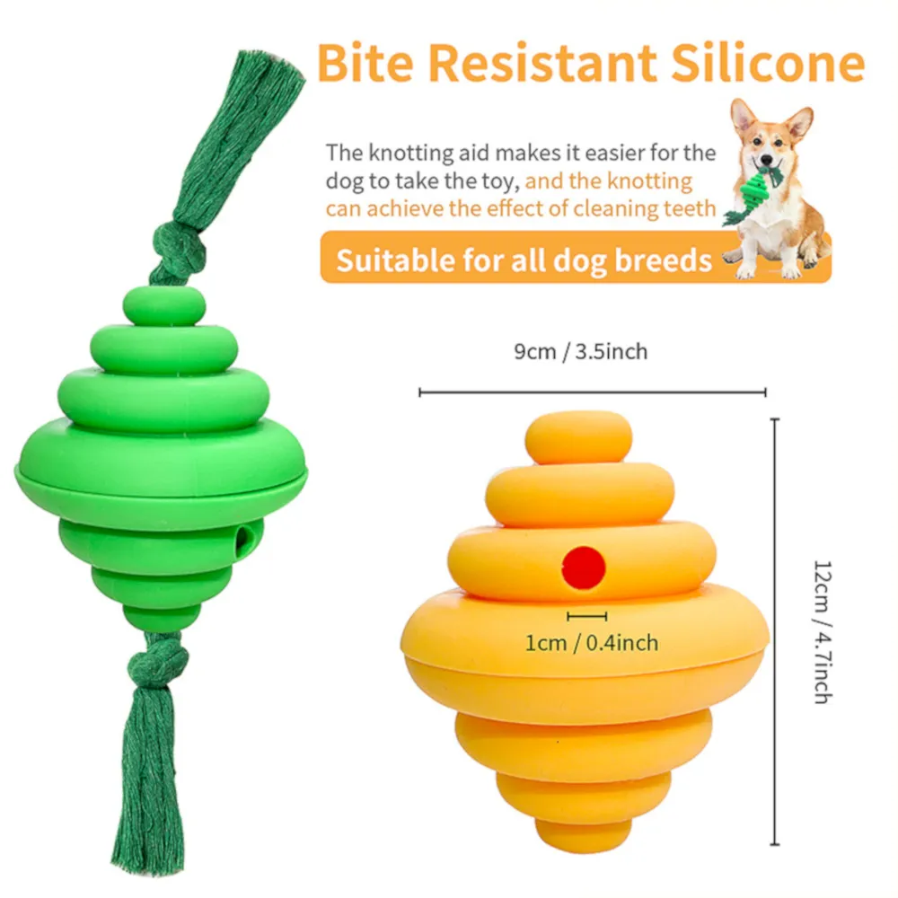 dog leakage food toy size
