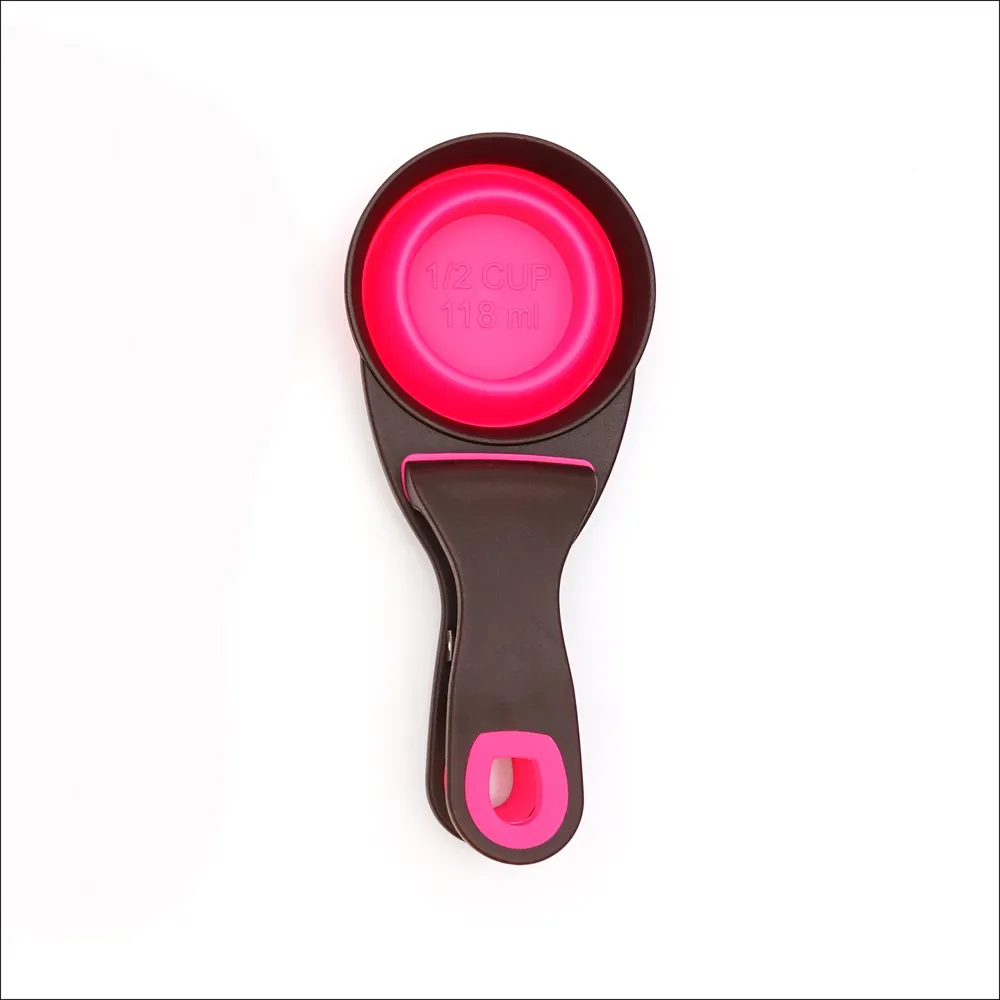 Folding Pet Bowl S Pink Folding Flexible Anti-bacteria Non-toxic Pet Bowl