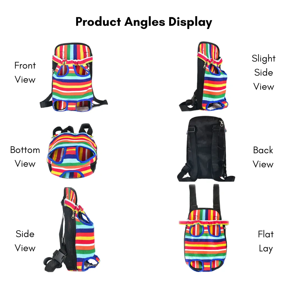 rainbow dog cat bag rainbow dog cat bag