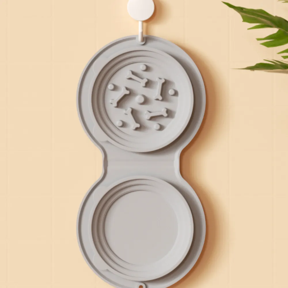 double pet food bowl bulk