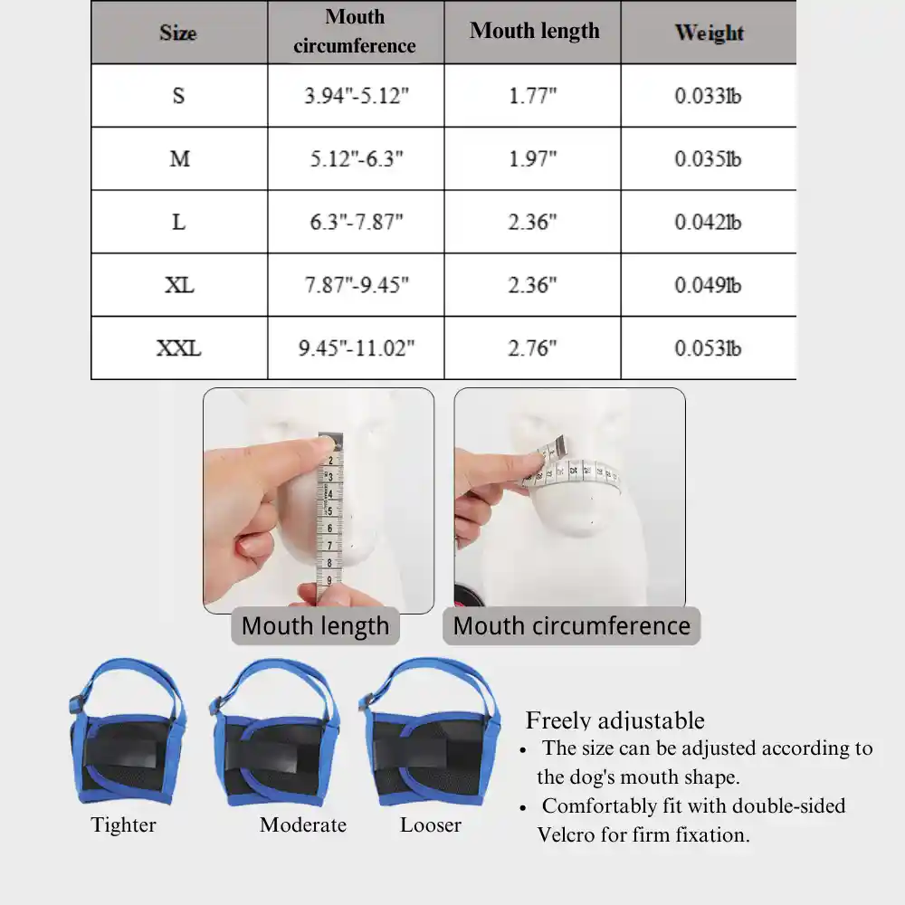 Anti Biting Barking Chewing Muzzle Manufacturer