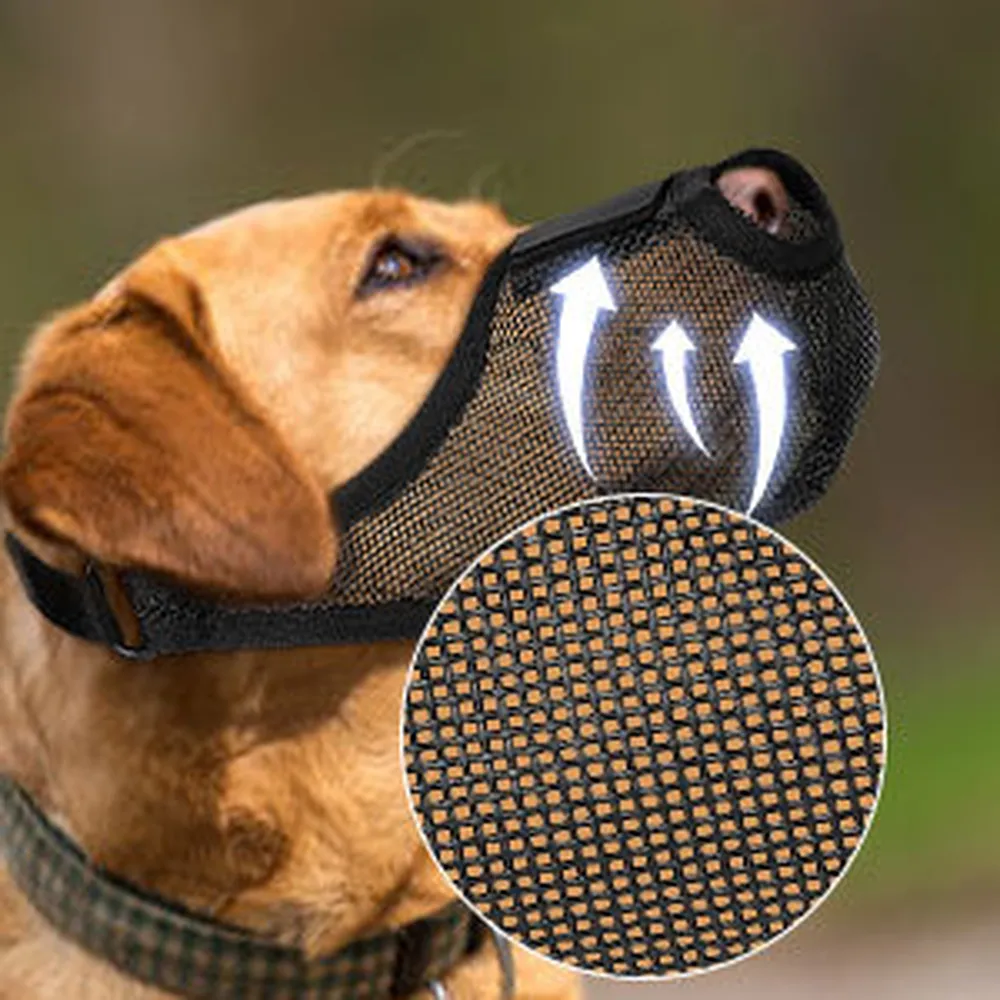 Breathable Adjustable Light-weight Dog Muzzle