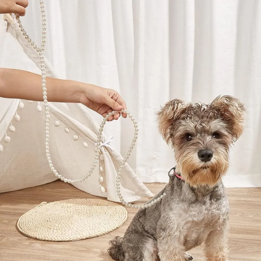 White Pearl Cat Leash Wholesale