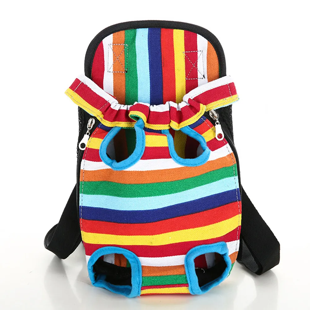 canvas dog carrier rainbow canvas dog carrier