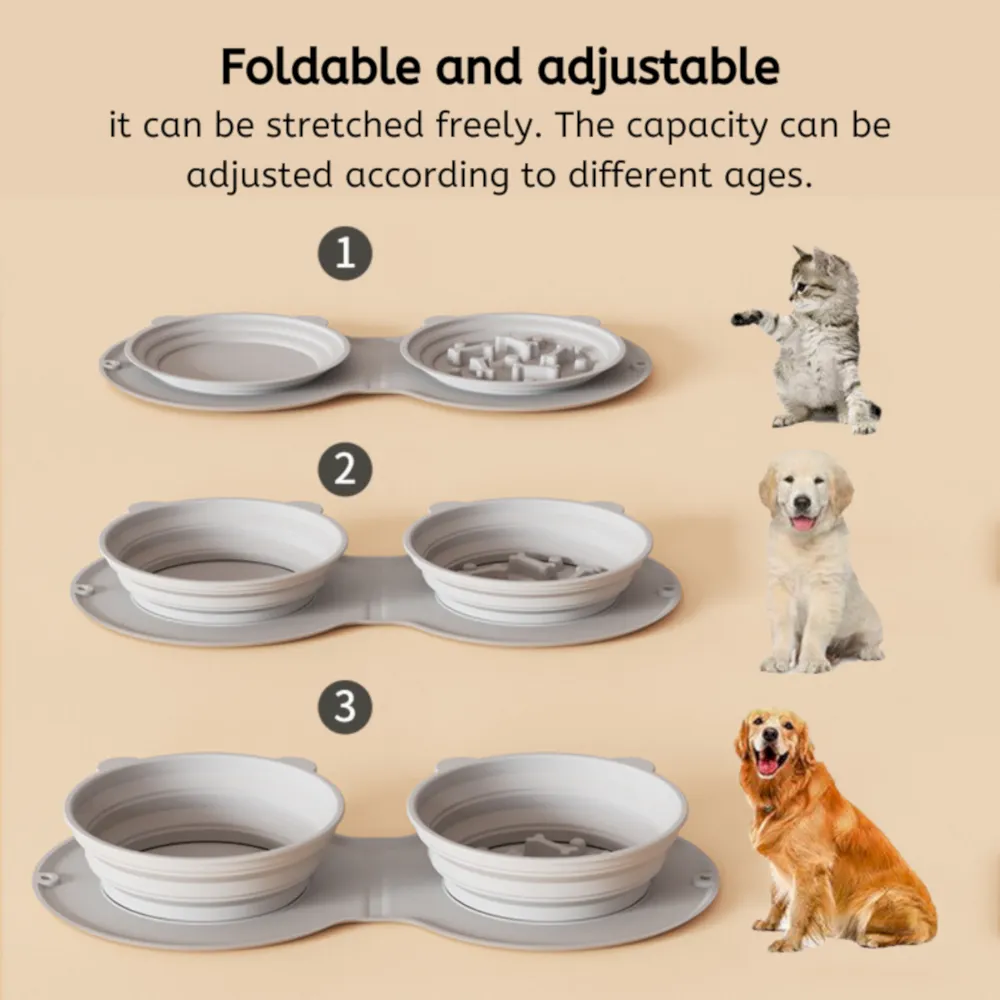 foldable pet bowl bulk