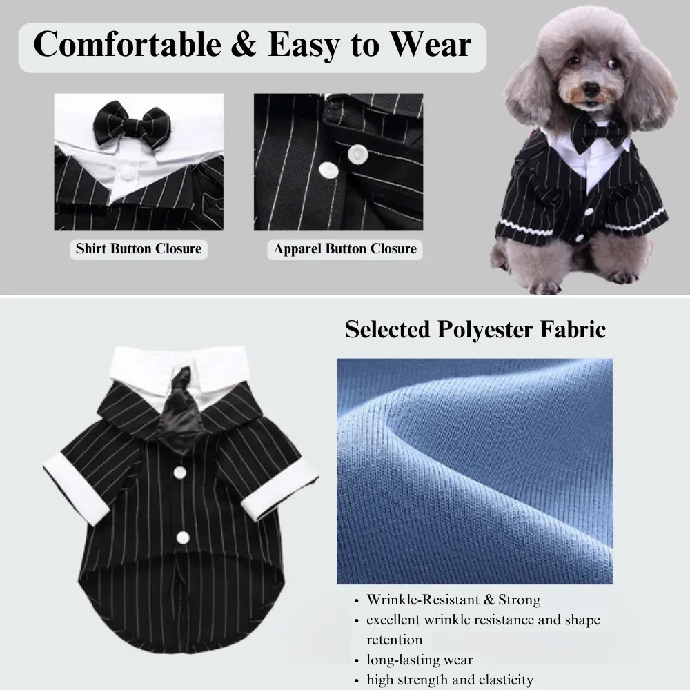 Banquet Dog Tuxedo Wholesale