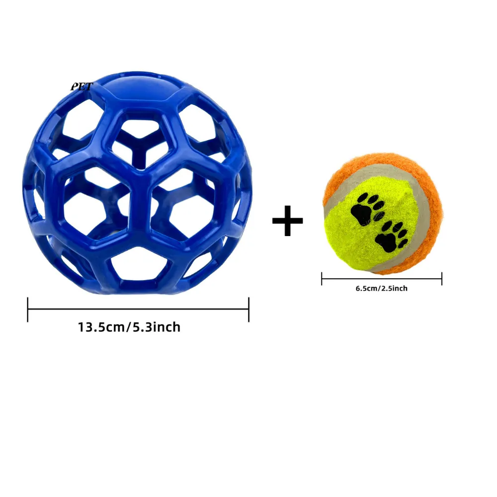 Whether indoors or outdoors, this versatile ball is perfect for fetch, tug-of-war, and solo play, ensuring pets stay entertained anywhere.