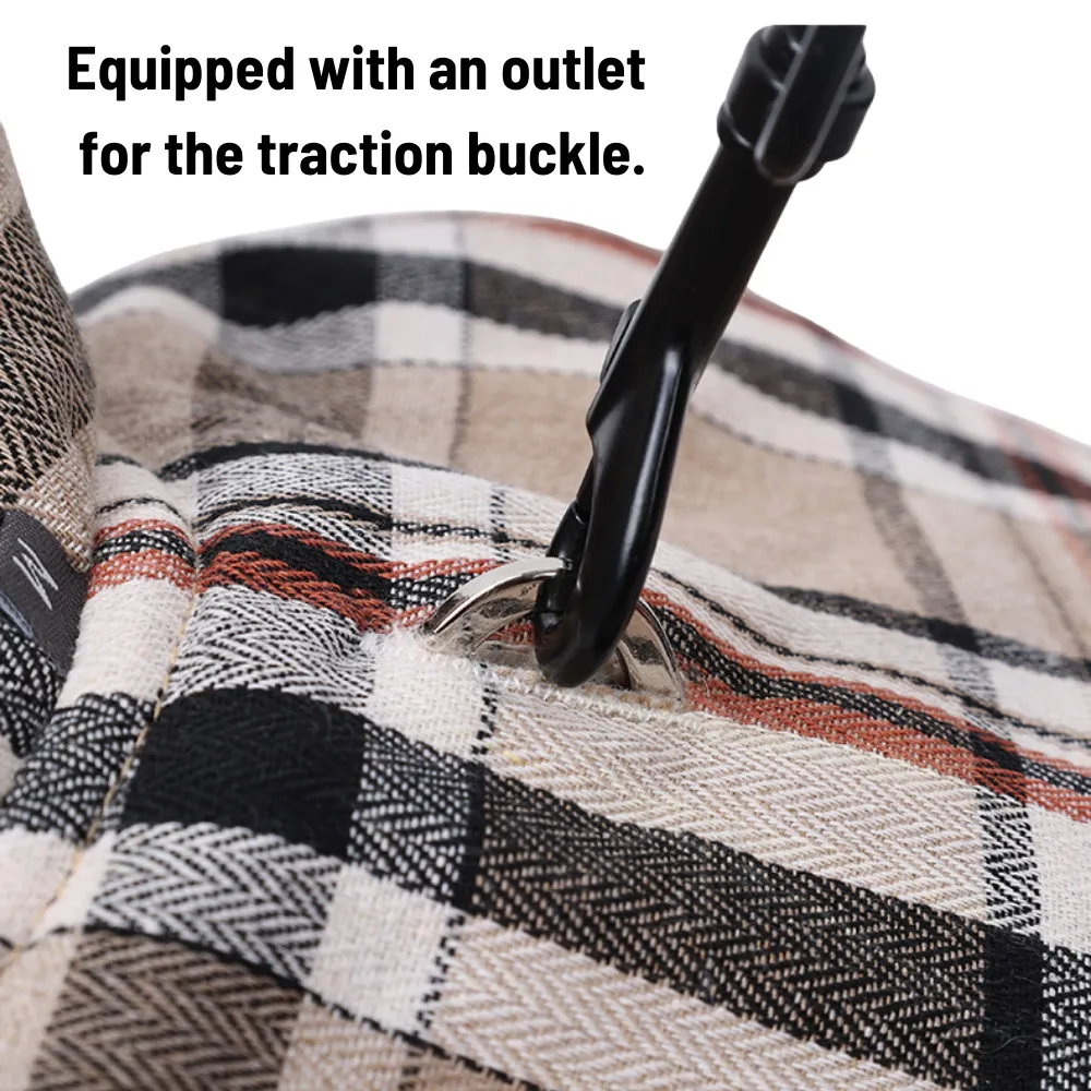 Soft polyester lining keeps pets cozy while still allowing freedom of movement.