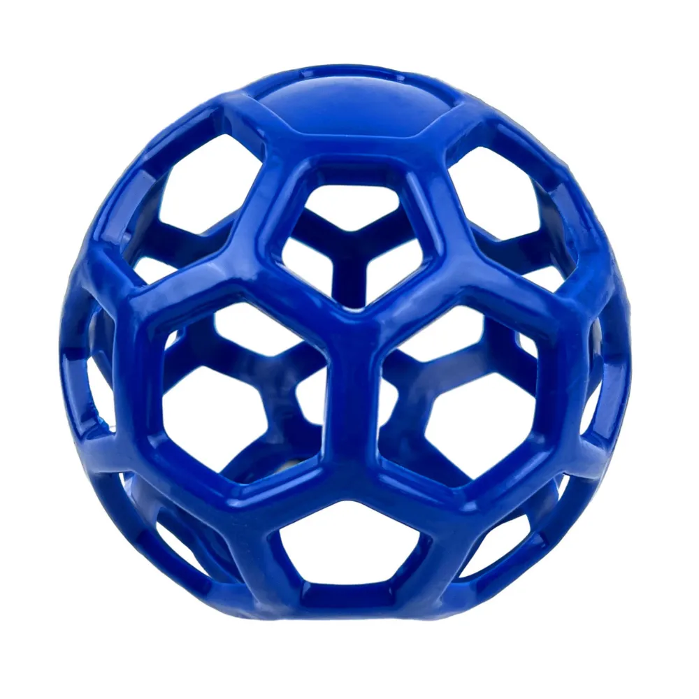 Suitable for small and medium-sized pets, the ball is designed to be durable and safe for all breeds.