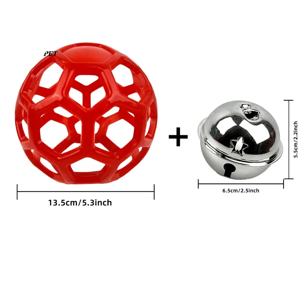 This eco-friendly TPR ball is designed for tough chewers, making it the ideal choice for pets who love to bite and gnaw.