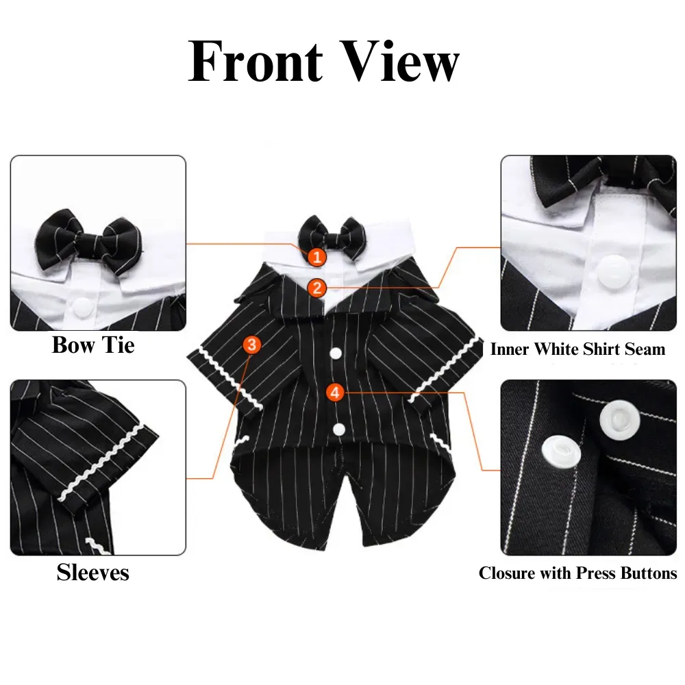 Dog Striped Suit Wholesale