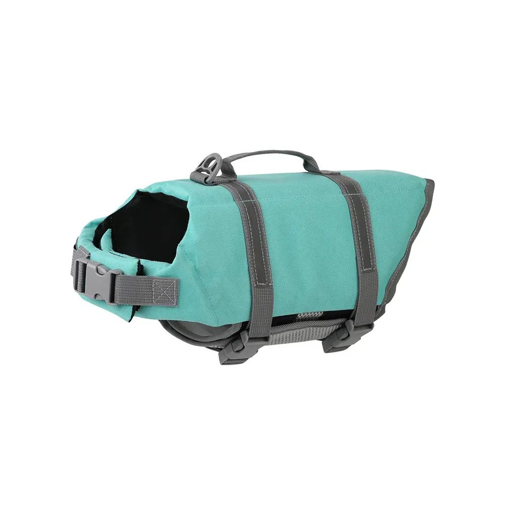 Turquoise Dog Life jacket