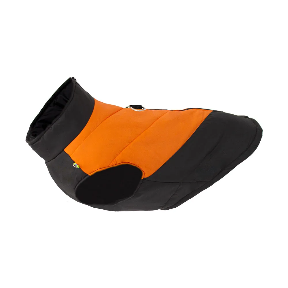 Durable and sturdy leash attachment D-ring for secure outdoor excursions.