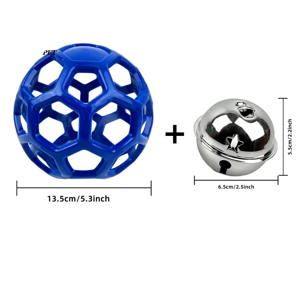 Keep pets engaged for hours with this high-quality, long-lasting ball that bounces back to its original shape every time.