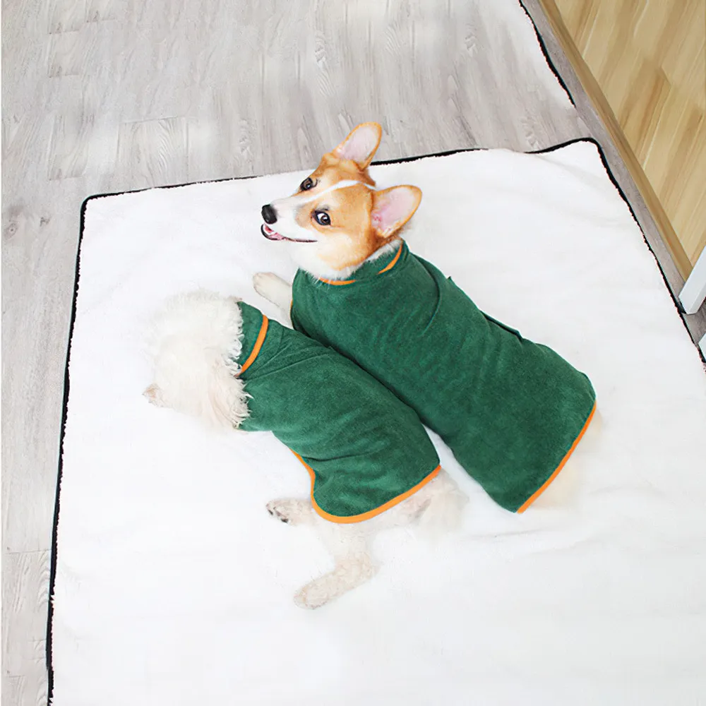 drying towel dog (2) Safe and durable material for sensitive pet skin.