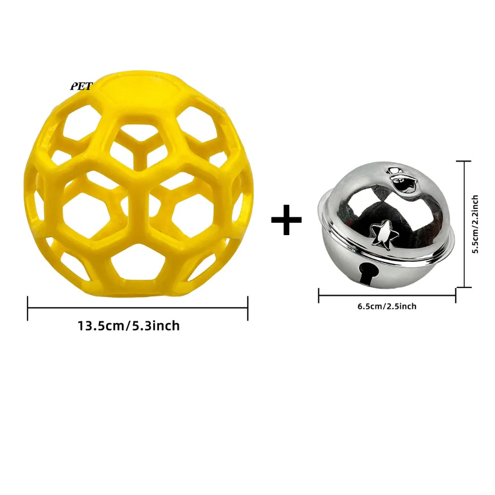 This eco-friendly TPR ball is designed for tough chewers, making it the ideal choice for pets who love to bite and gnaw.