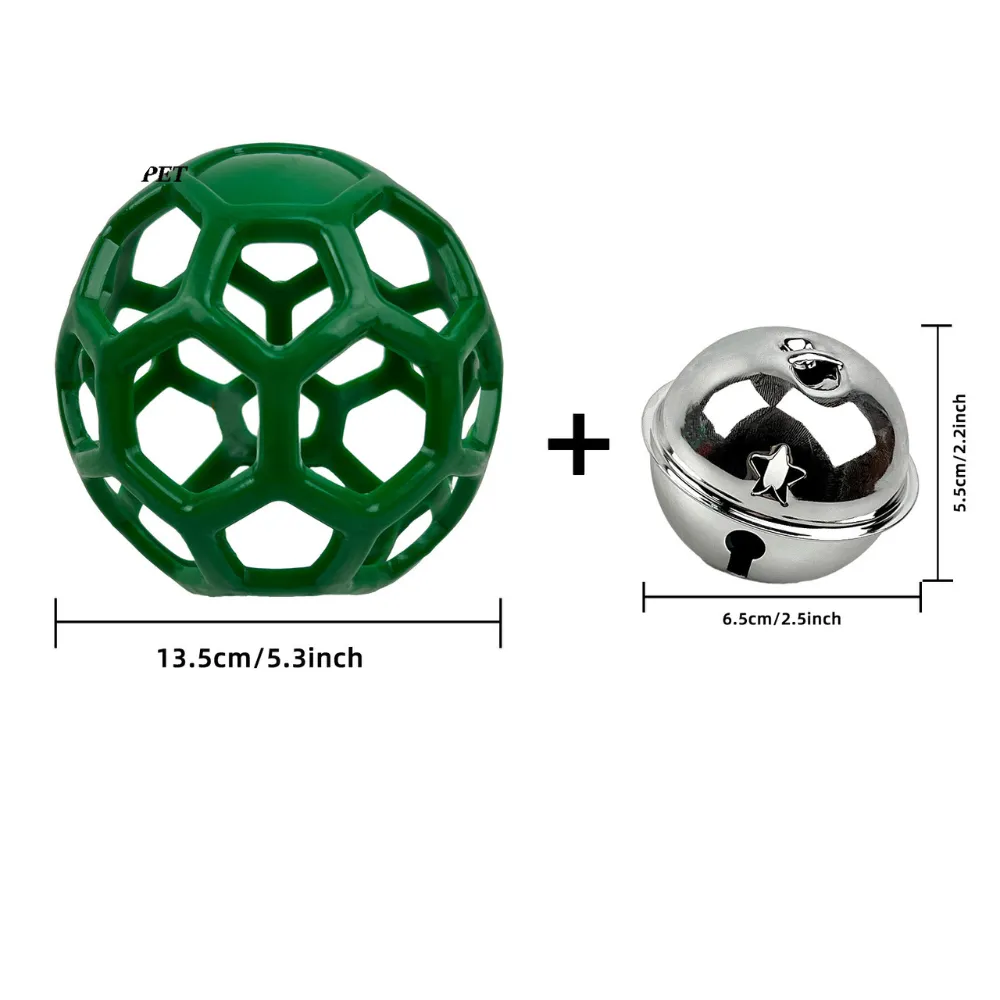 Keep pets engaged for hours with this high-quality, long-lasting ball that bounces back to its original shape every time.