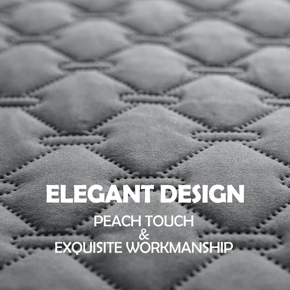 Featuring an elegant peach-touch fabric, this pet sofa mat adds a stylish touch to your living space, combining functionality with aesthetic appeal for a seamless look in your home.