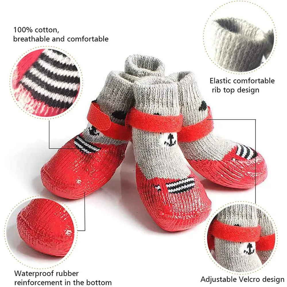 Casual pet socks for paws