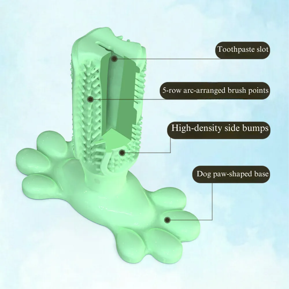 toothbrush dog chew toy