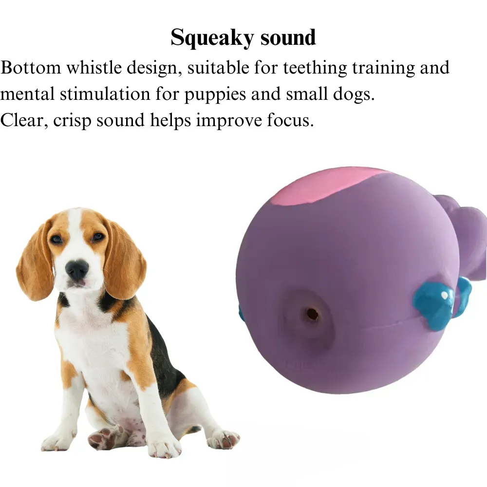 Animal Shaped Dog Latex Squeaky Chew Toy