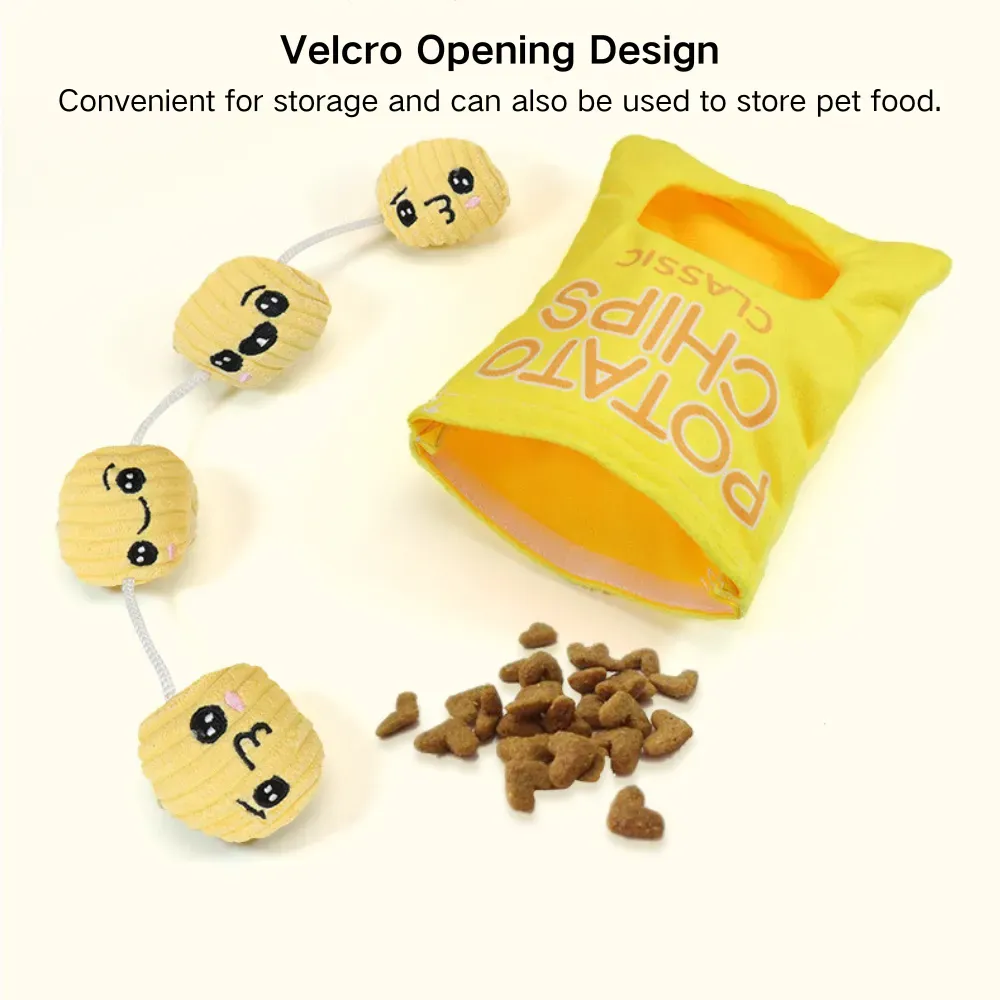 Interactive Plush Dog Toy