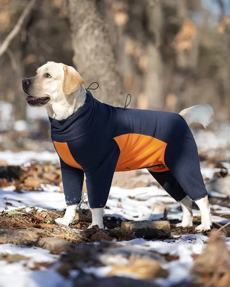warm cotton padded dog coat