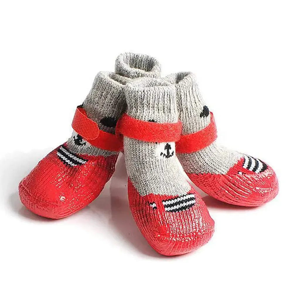 Flexible dog shoes for medium dogs